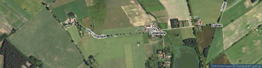 Zdjęcie satelitarne Góry Lubiańskie ul.
